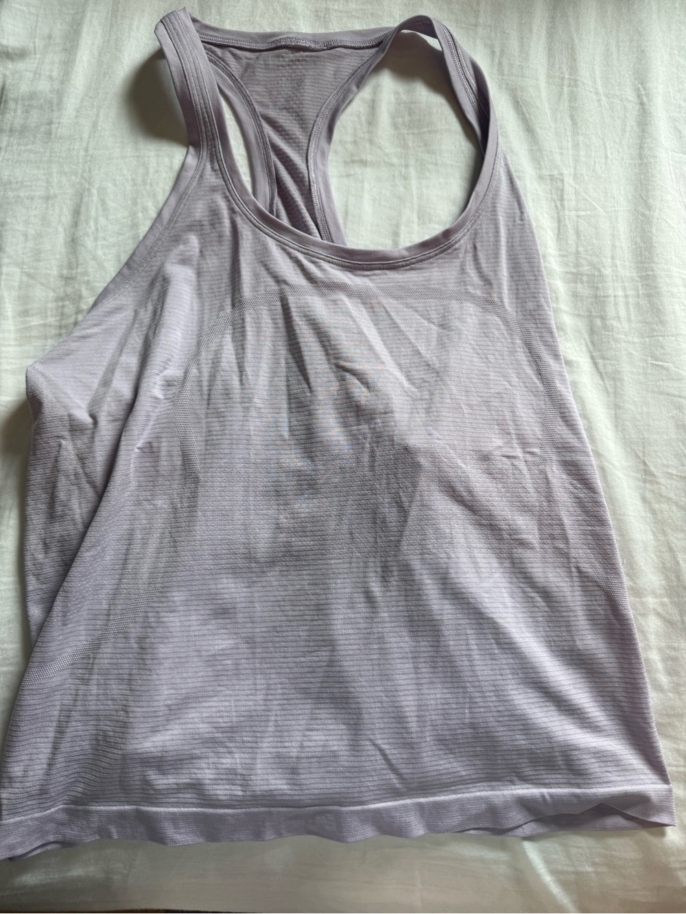 lululemon athletica Lavender Racerback Tank Top Race Length